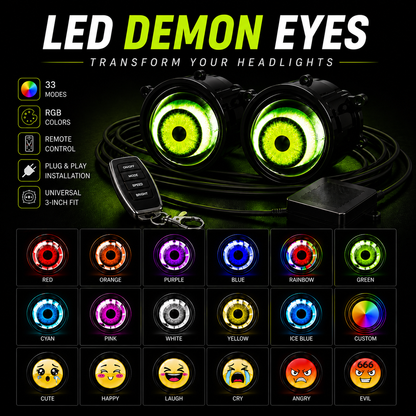 Neon Blinket™- RGB Headlight Eyes